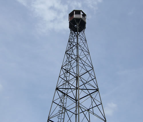 Big Crow Lake Fire Tower.