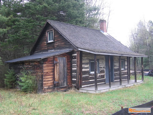 The Basin Depot cabin.