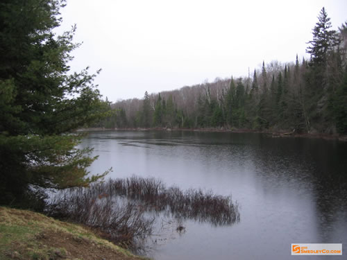 Launching area on Crotch Lake.