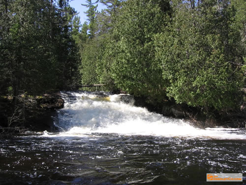 Bottom of Ice Castle Falls.