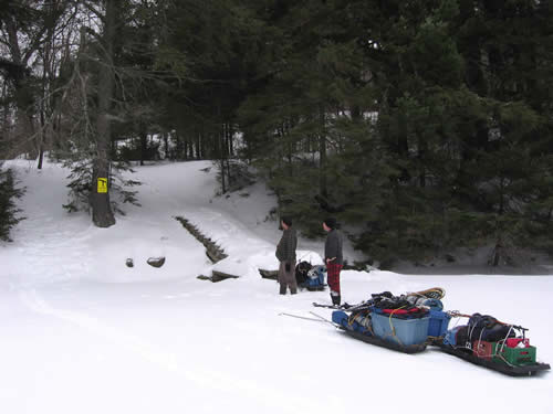 Mark and Mike contemplate the task ahead.