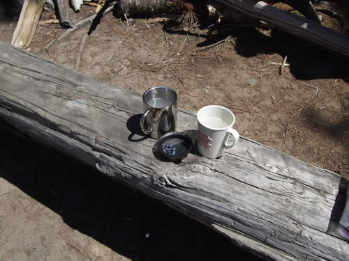 Cocktail hour, Algonquin Park style.