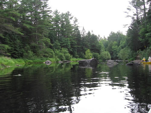 Approaching the last Nipissing portage.