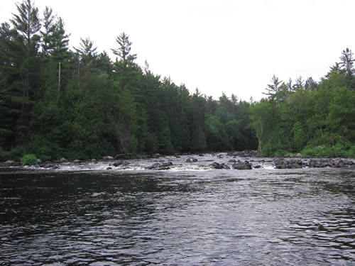 Rocky section of the Petawawa River.