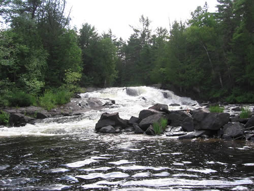 Blueberry Falls.