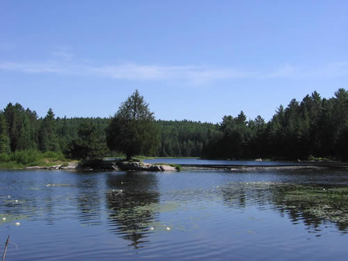 Lavaque Lake.