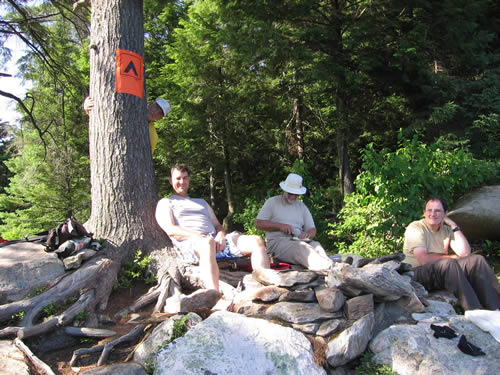 Lazy afternoon in camp.