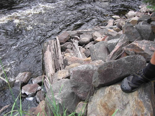 Some sort of logging remains.