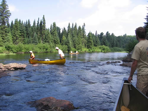 Walking the rapids, memories of the Big East.