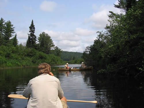 A short break on the river.