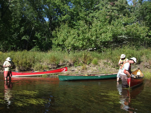 Another riverbank rest stop.