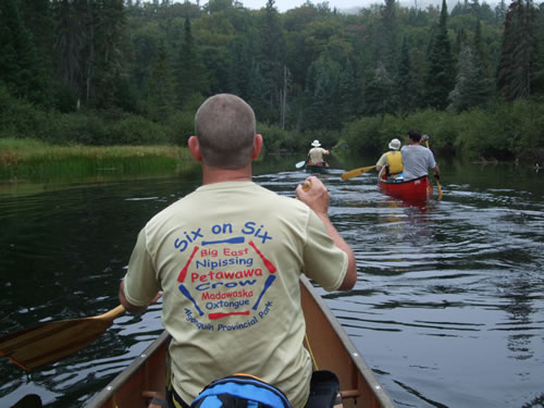 The crew, that John is driving forward.