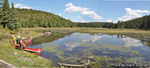 Marion Lake panorama.