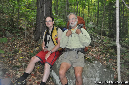 Jeff and John have a rest.