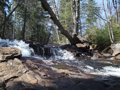 More of the top of the waterfall.