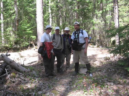 The guys on the Loonskin Lake portage.